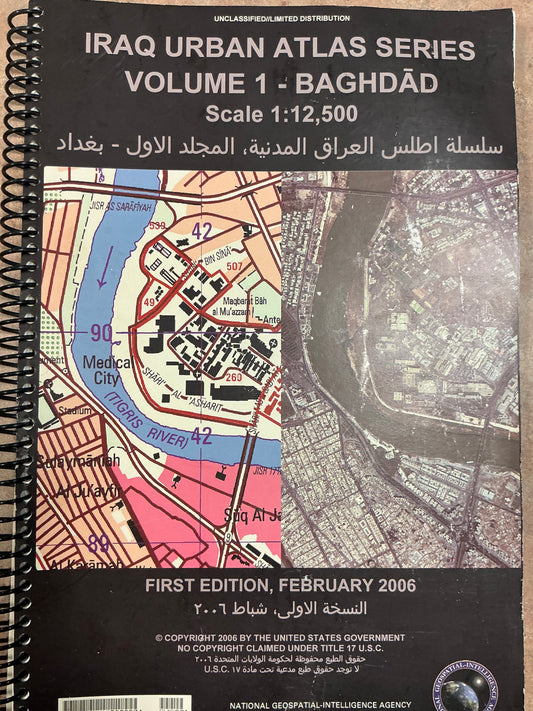 Iraq Urban Atlas Series, Vol. 1-Baghdad, Scale1:12,500