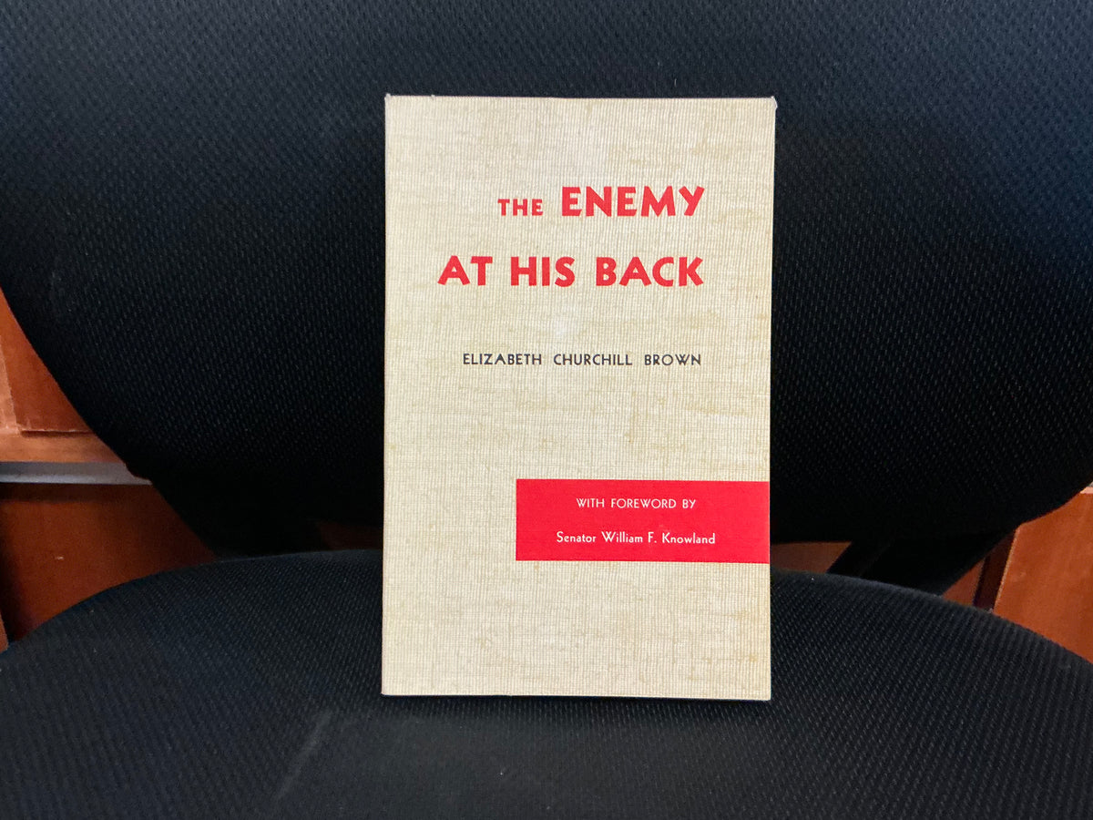 The Enemy at his Back, Elizabeth Churchill Brown
