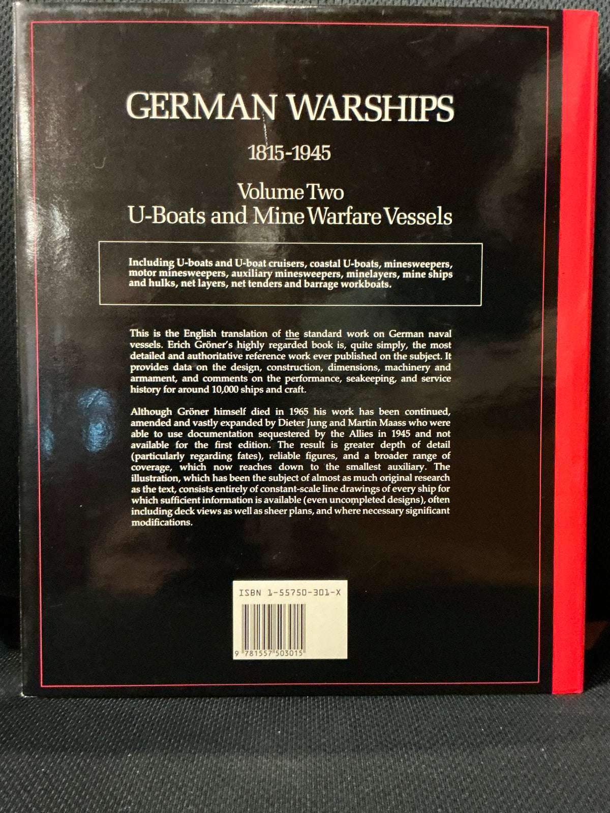 German Warships 1815-1945 vol 2 by Jung and Maass