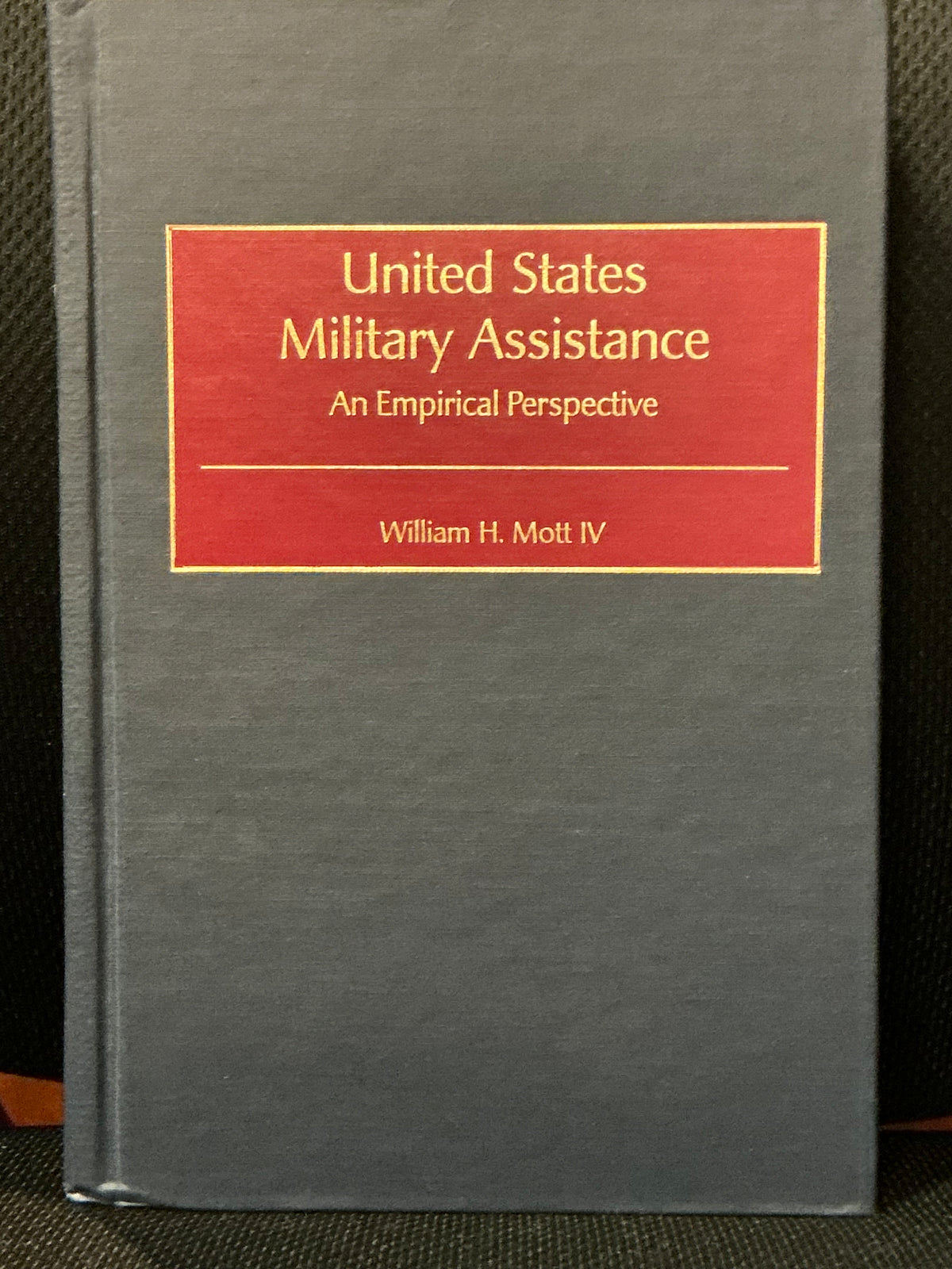 United States Military Assistance, William H. Mott IV